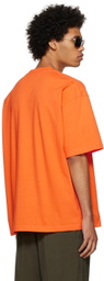 Balenciaga Orange Logo T-Shirt