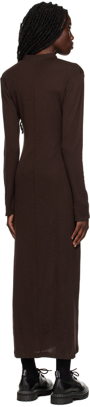 Filippa K Brown Juno Midi Dress