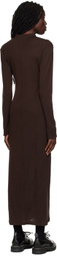 Filippa K Brown Juno Midi Dress