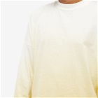 Palm Angels Men's Gradient Logo T-Shirt in Yellow/White