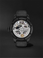 IWC Schaffhausen - Big Pilot's Automatic Perpetual Calendar Ceramic and Webbing Watch, Ref. No. IW503005