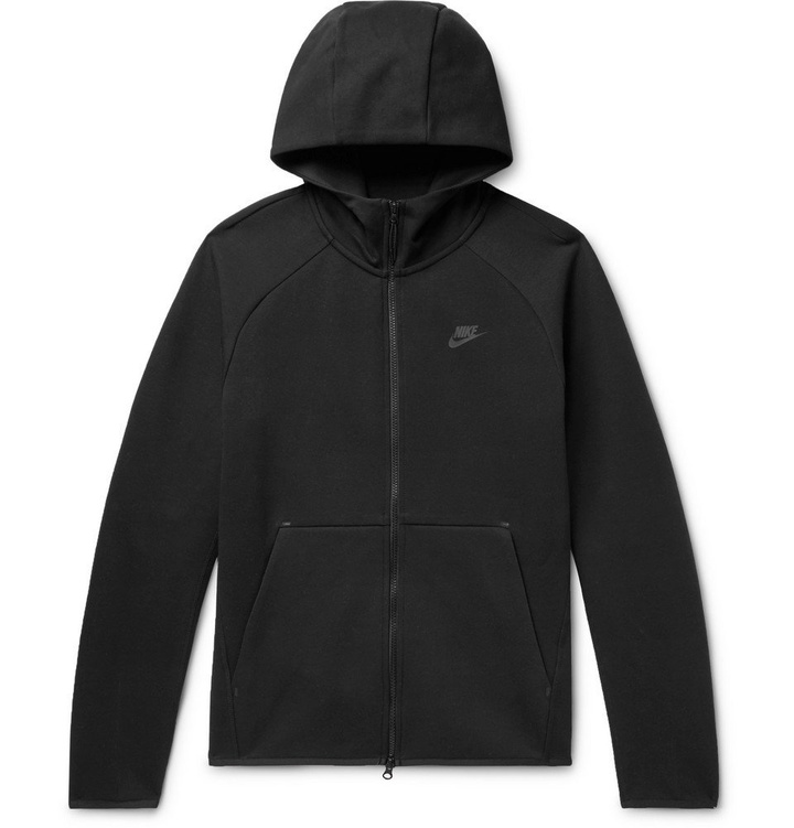 Photo: Nike - Cotton Tech Fleece Zip-Up Hoodie - Men - Black