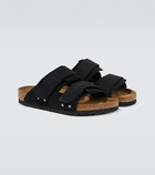 Birkenstock Uji nubuck and suede sandals