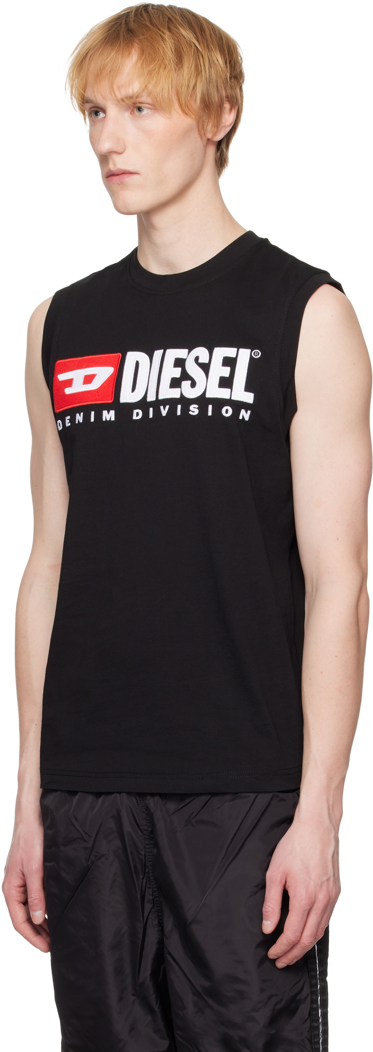 Diesel Black T-Isco-Div Tank Top Diesel