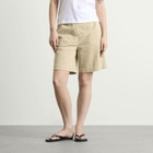 Nothing Written Women's Cotton Corduroy Shorts in Macadamia