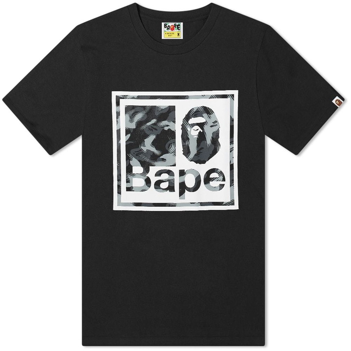 Photo: A Bathing Ape Stroke Camo Bape Quadrangle Tee