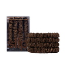 Slip Skinny Silk Dark Brown Scrunchies