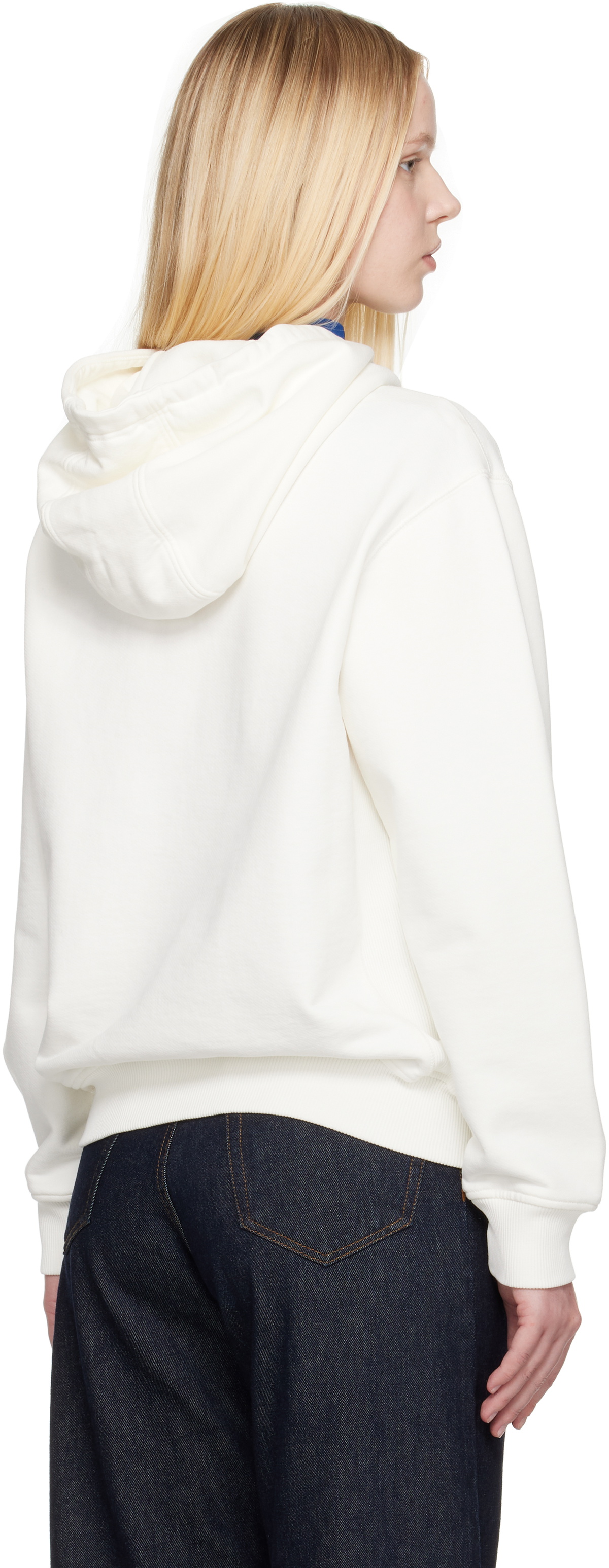 Casablanca White 'Casa Way' Mountain Hoodie