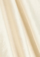 Solaqua Antonella Embroidered Draped Maxi Dress Ivory