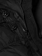 Stone Island - Logo-Appliquéd Padded Quilted Shell Down Coat - Black