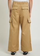 Nahmias Oversized Cargo-twill Cargo Trousers Sand