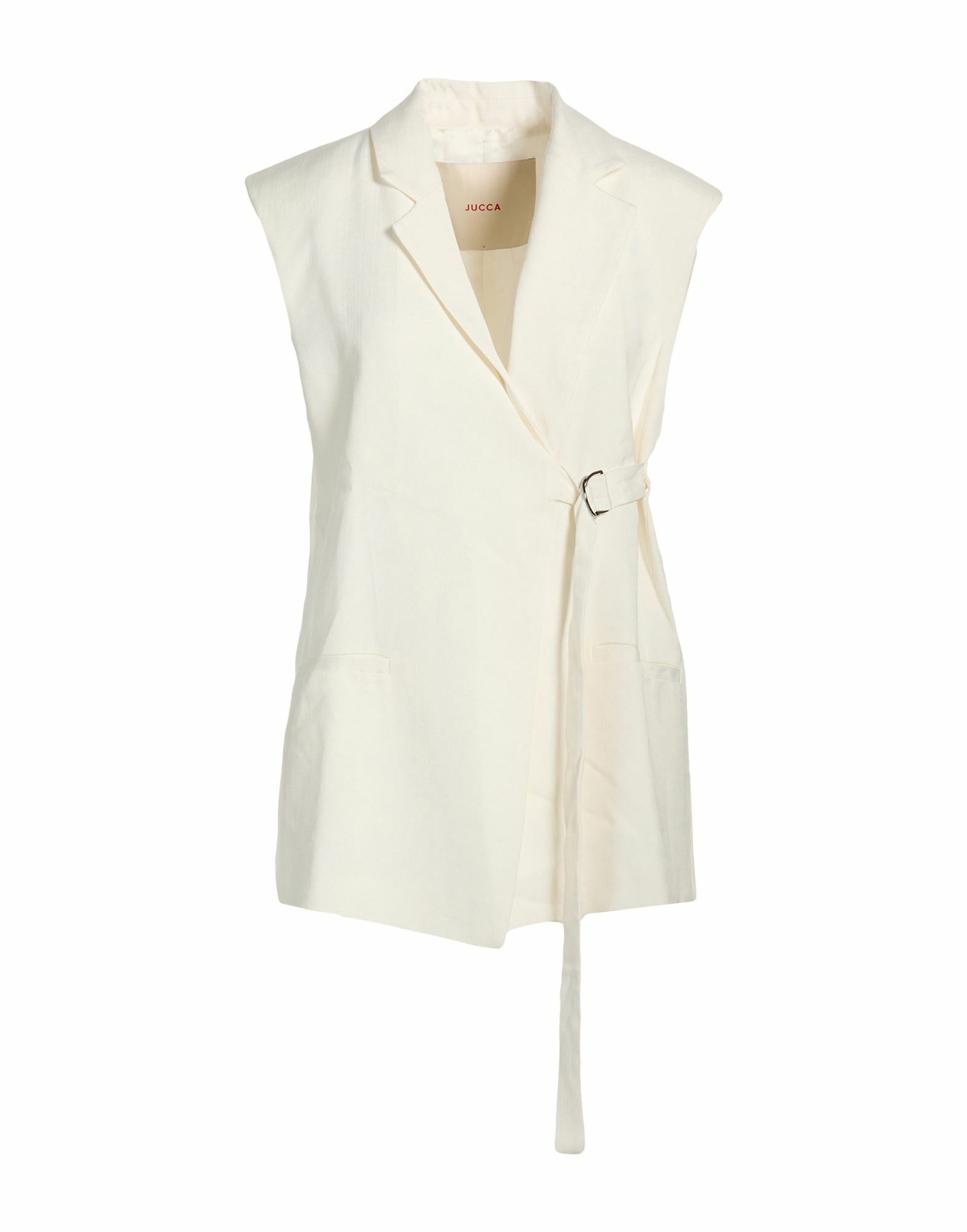 Jucca Womens Tailored Vest in Beige