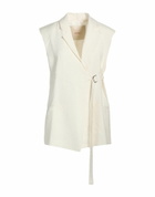 Jucca Womens Tailored Vest in Beige
