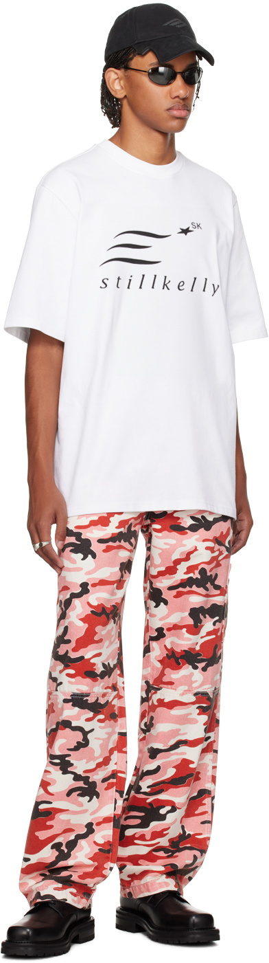 Still Kelly White Big T-shirt