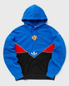 Adidas Manchester United Hoodie Blue - Mens - Hoodies