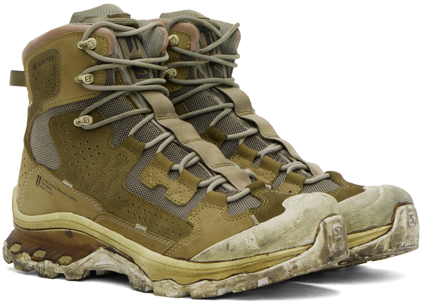 11 by Boris Bidjan Saberi Khaki Salomon Edition 2 GTX Boots