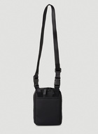 Beetle Messenger Crossbody Bag in Black