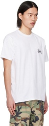 Stüssy White Basic T-Shirt