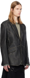 Andersson Bell Black Hyde Leather Jacket