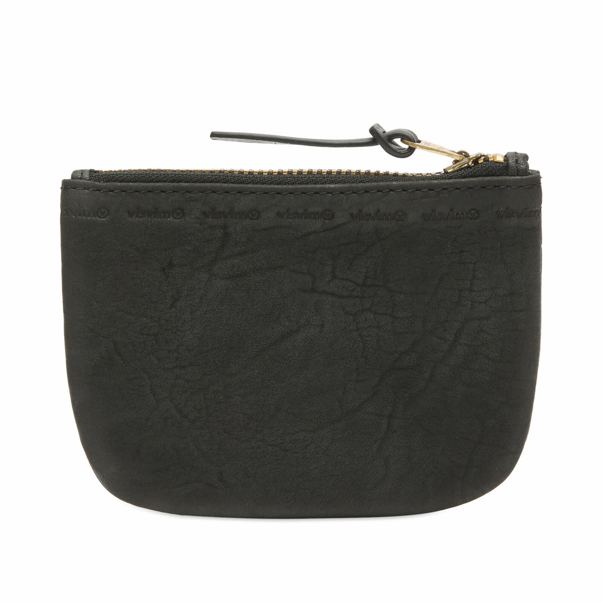 Visvim Men's Leather Wallet in Black Visvim