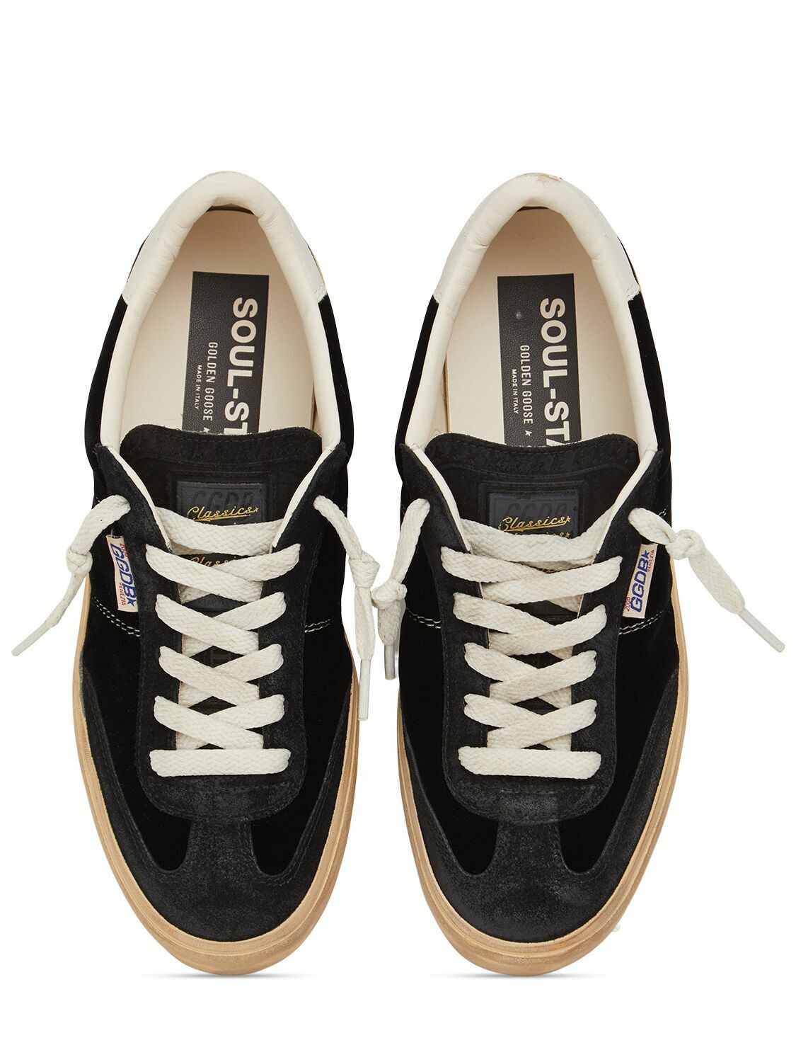 GOLDEN GOOSE 20mm Soul Star Velvet Sneakers Golden Goose