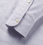Ermenegildo Zegna - Linen and Cotton-Blend Shirt - Men - Gray