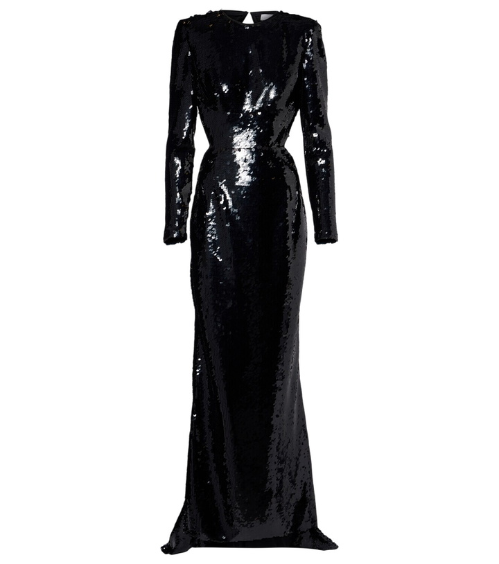 Stella McCartney Fringed crochet maxi dress Stella McCartney