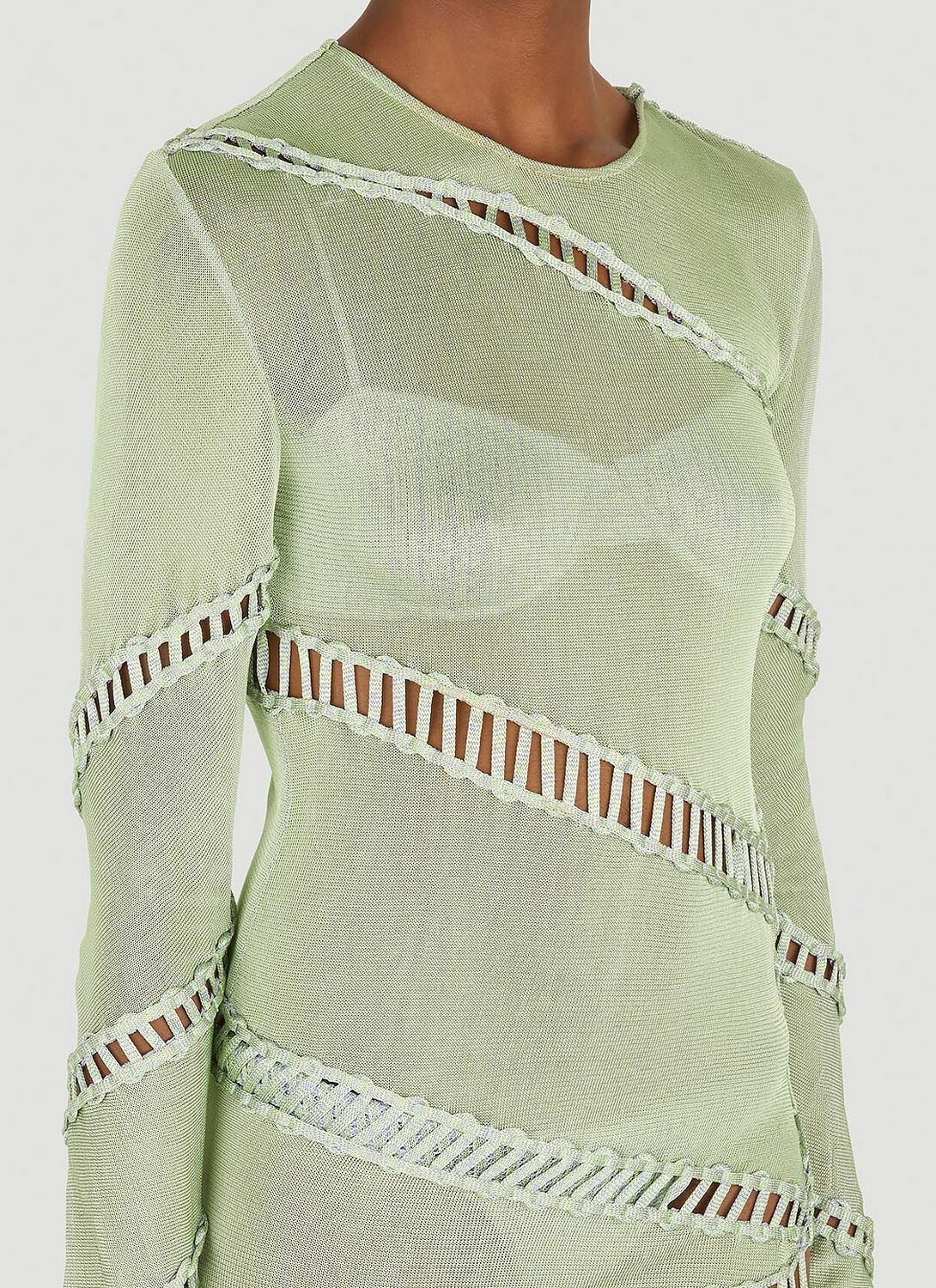 Isa Boulder Puzzle Long Sleeve Dress