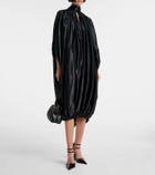 Ferragamo Satin midi dress