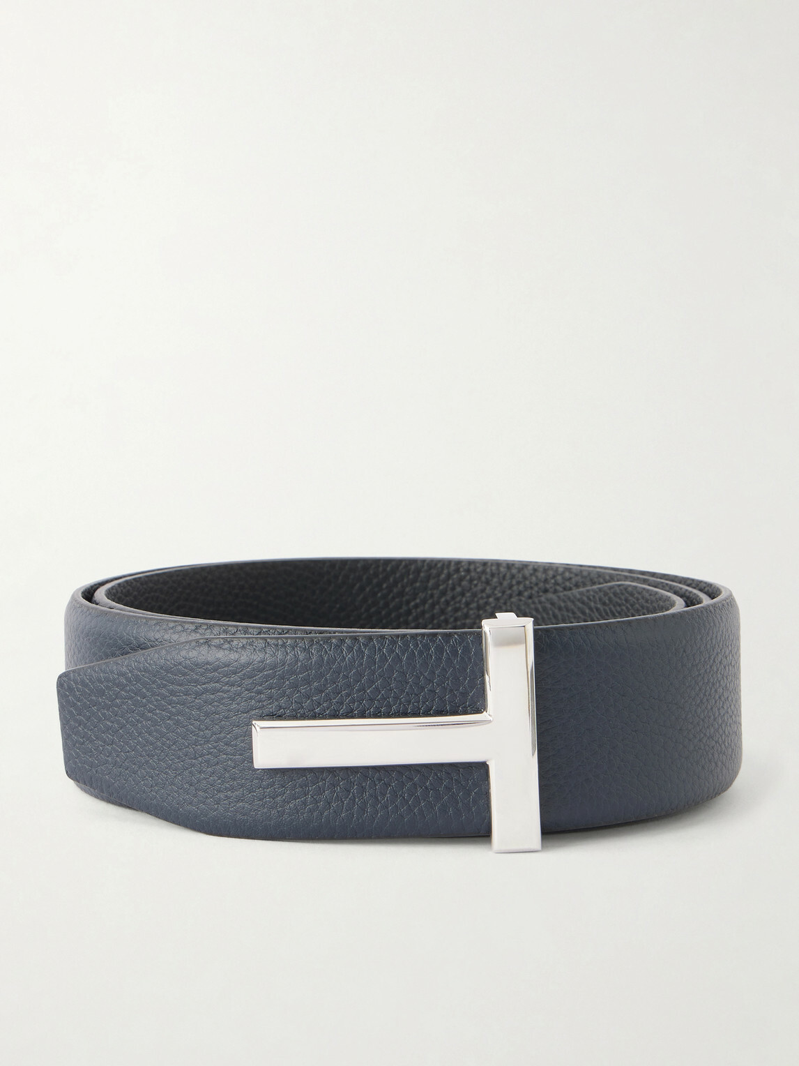 TOM FORD - 4cm Reversible Leather Belt - Black