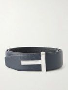 TOM FORD - 4cm Reversible Leather Belt - Black