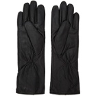 Won Hundred Black Libelle Leather Gloves