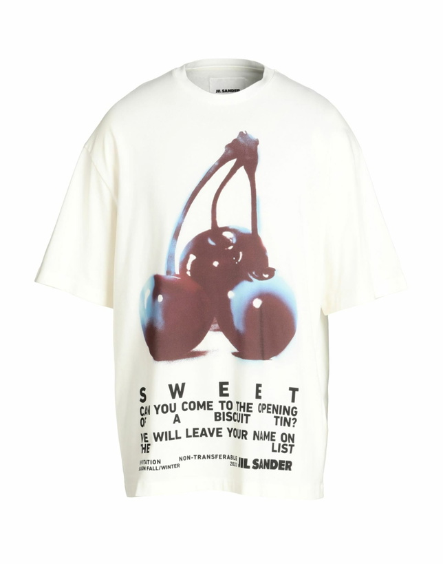 Photo: Jil Sander Mens T-shirt Ivory