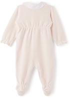 Bonpoint Baby Velvet Tintina Pyjama Bodysuit