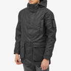 Rains Men's Glacial Parka Jacket in Black