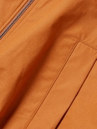 NN07 - Dave 1080 Organic Cotton-Shell Bomber Jacket - Orange