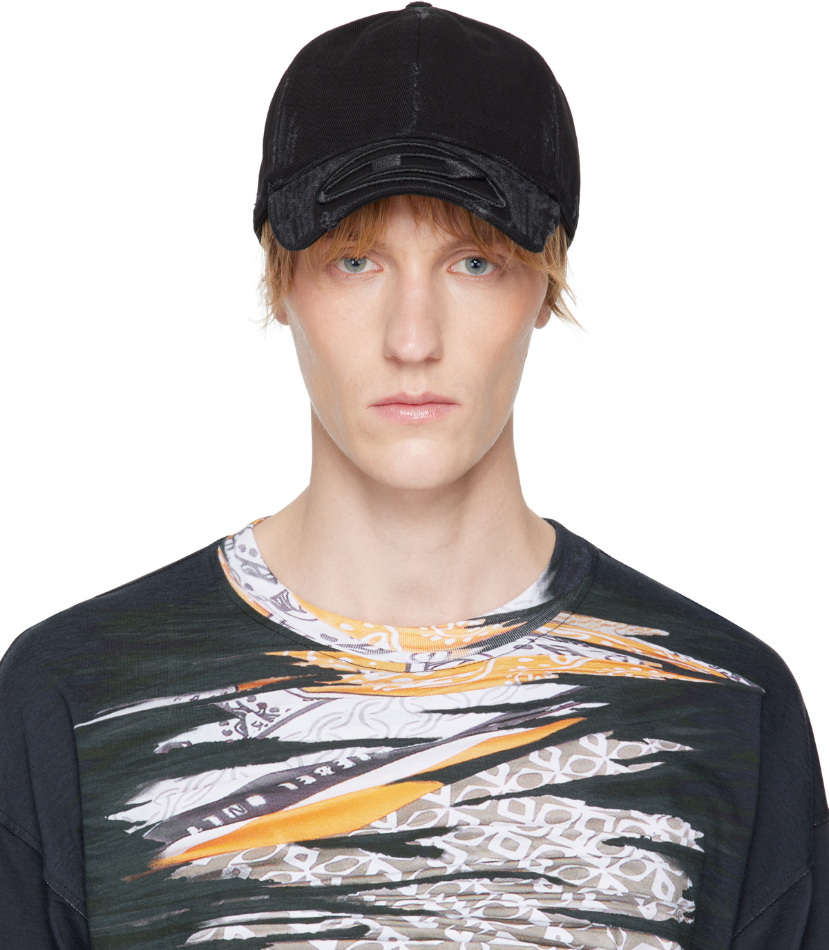 DIESEL ダメージキャップ　　C-ODY サイズ:01 Diesel Black C-Ody Cap Diesel