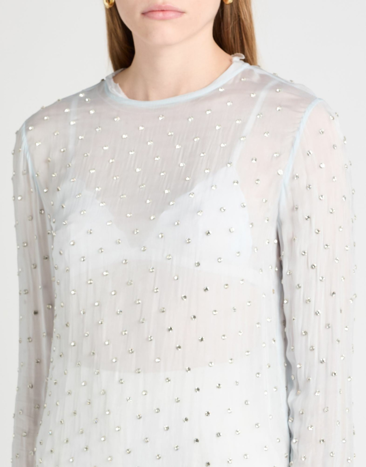 Dodo Bar Or Womens Top Sky in Blue