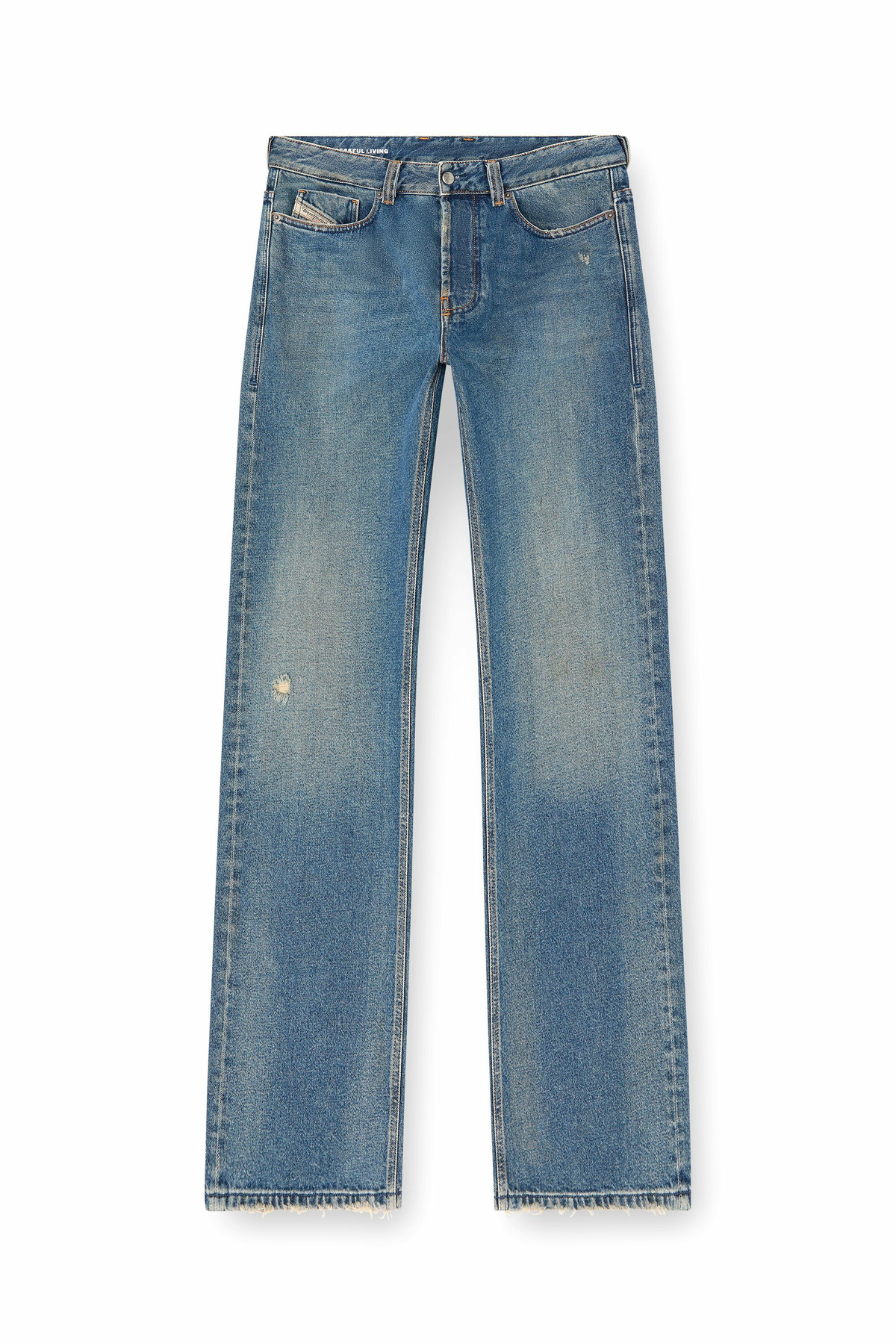 Diesel Relaxed Jeans - 1980 D-Eeper - Jeans Mens in Blue Diesel