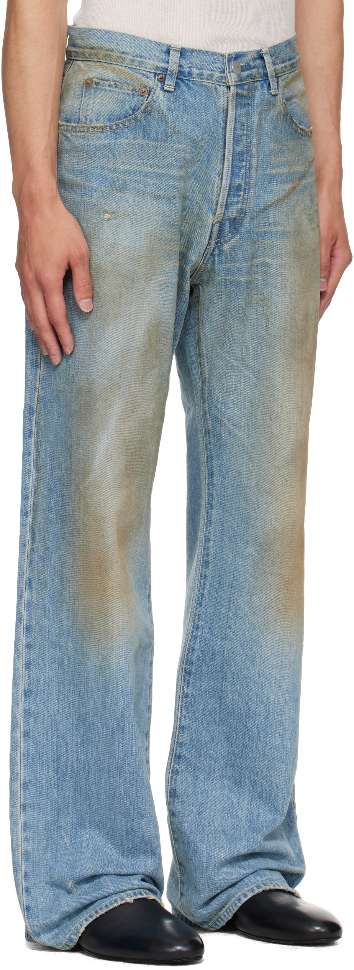 stein Blue Flare Jeans