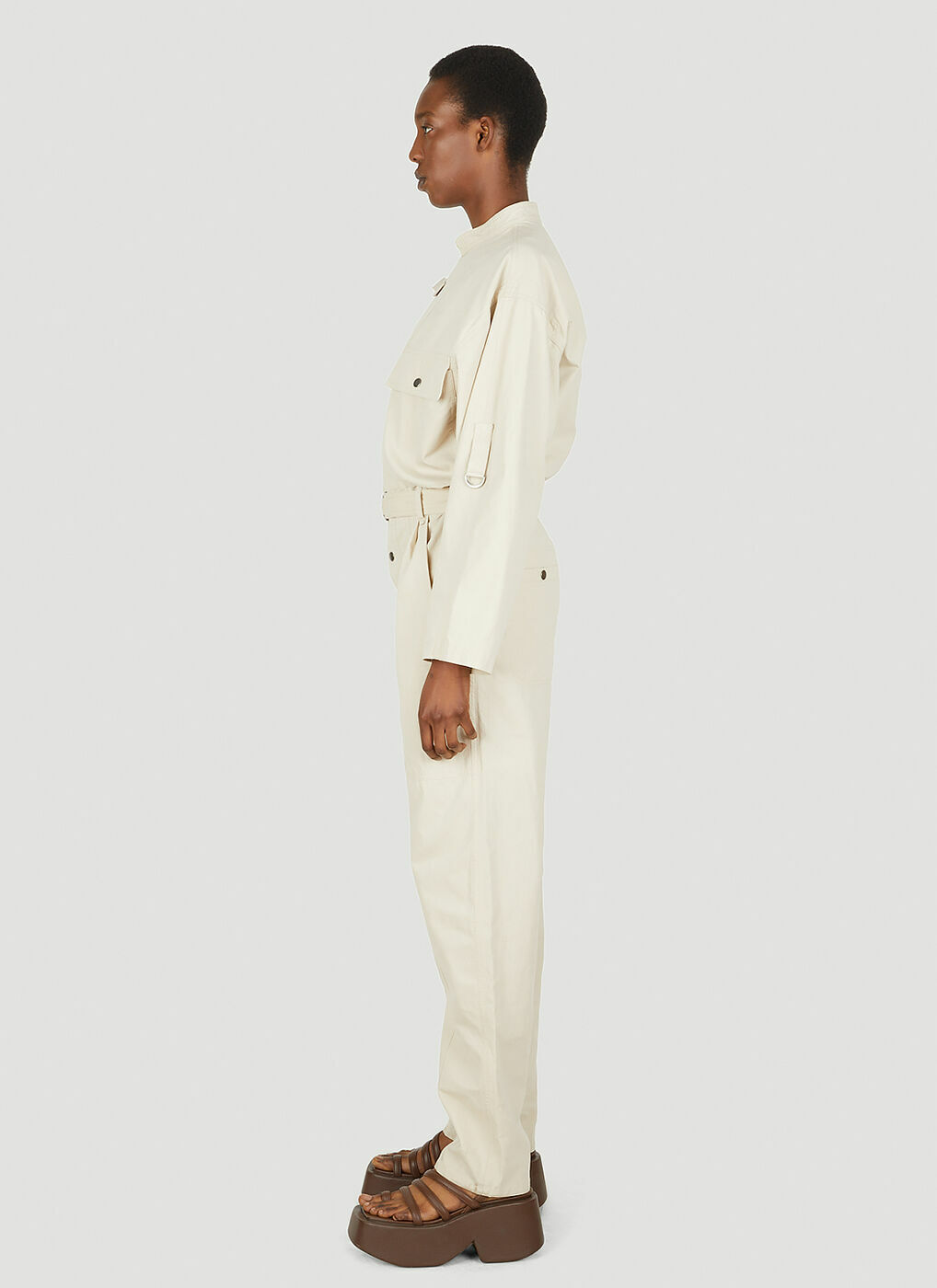 Kendra Jumpsuit in White Isabel Marant Etoile