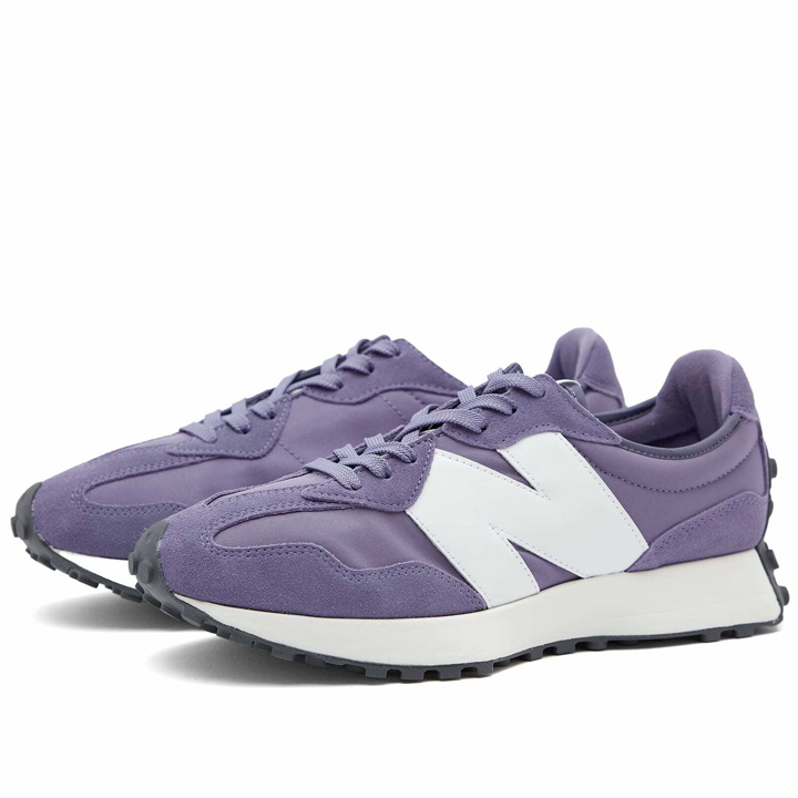 Photo: New Balance Men's U327EF Sneakers in Purple