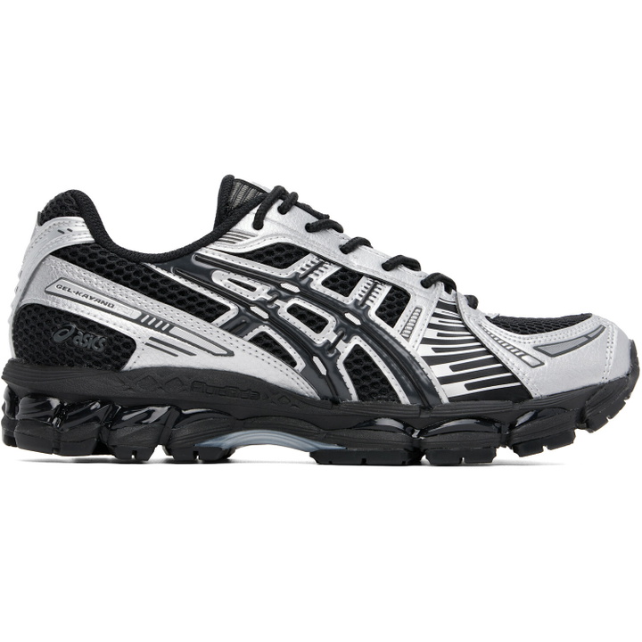 Photo: ASICS Black & Silver Gel-Kayano 12.1 Sneakers