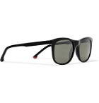 Loro Piana - Traveller Square-Frame Tortoiseshell Acetate Sunglasses - Black