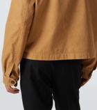 McQueen Skull cotton blouson