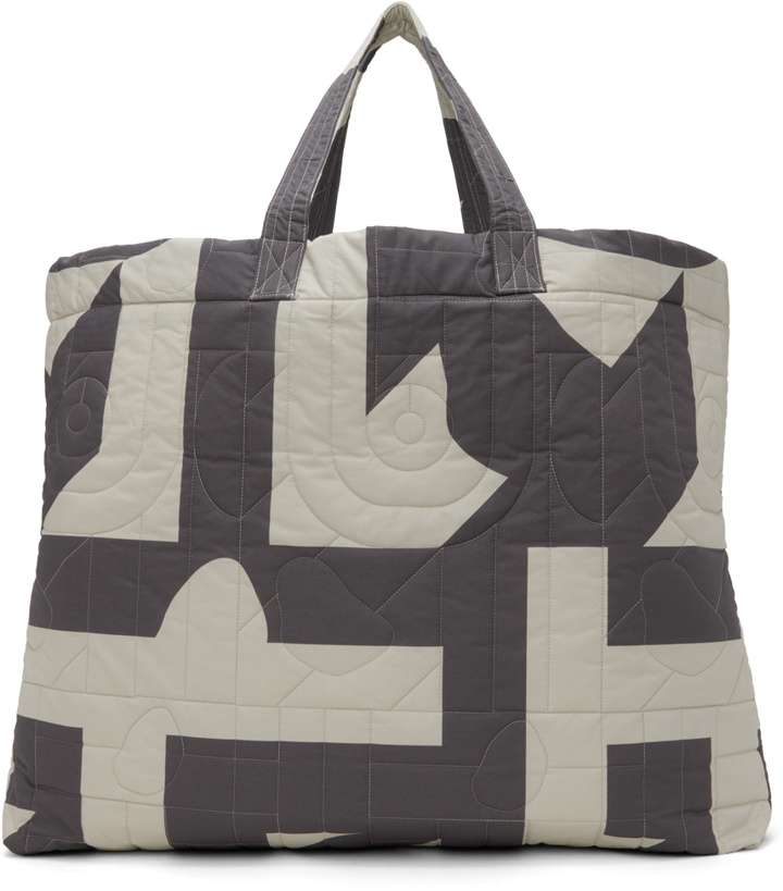 Photo: RAINMAKER KYOTO White & Gray Zen Garden Tote