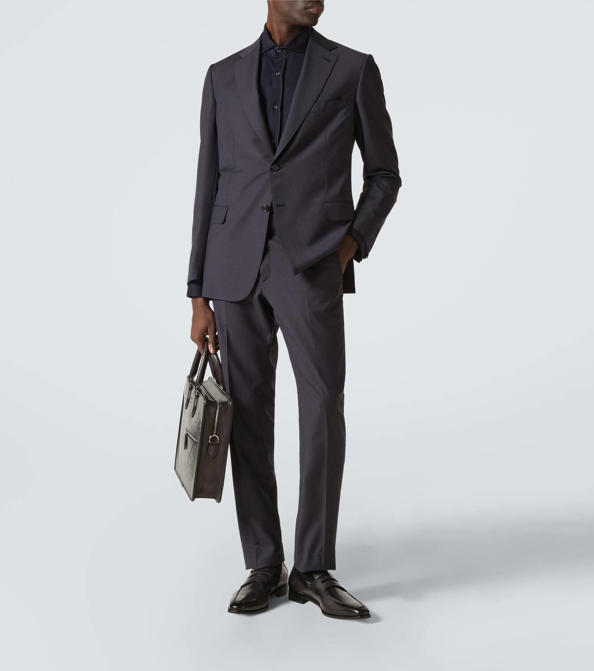 Berluti Andy Démesure leather penny loafers