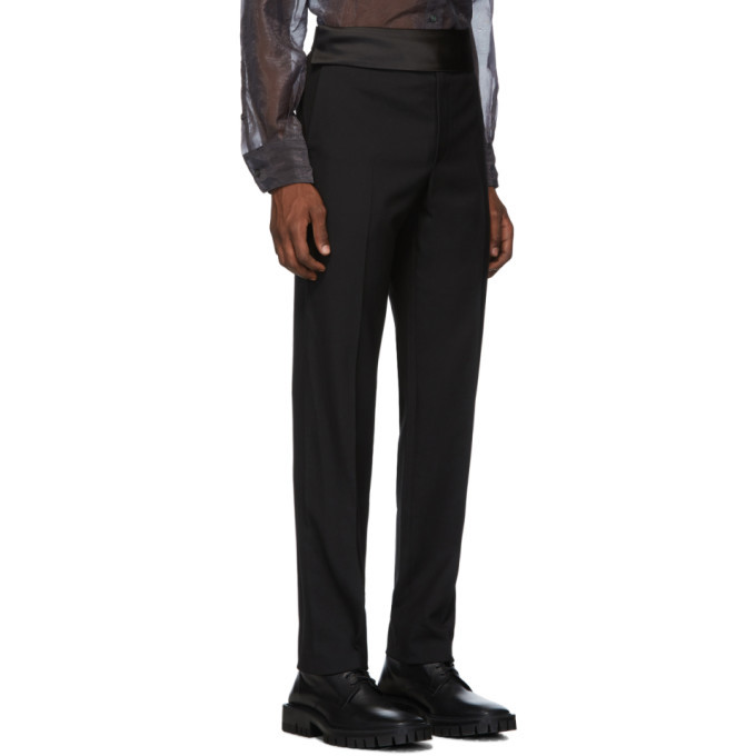 Helmut Lang Solid Black Dress Pants Size 12 - 84% off