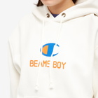 Champion Women's x Beams Boy Hooded Sweat in Cream