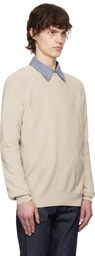 A.P.C. Beige Florian Sweater